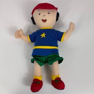 Caillou Talking and Singing Plush 17" Doll Sing Along Cinar Vintage 2002 Works